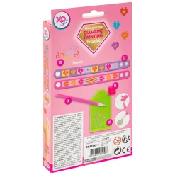 Diamond Painting Armbanden Roze, 2st.