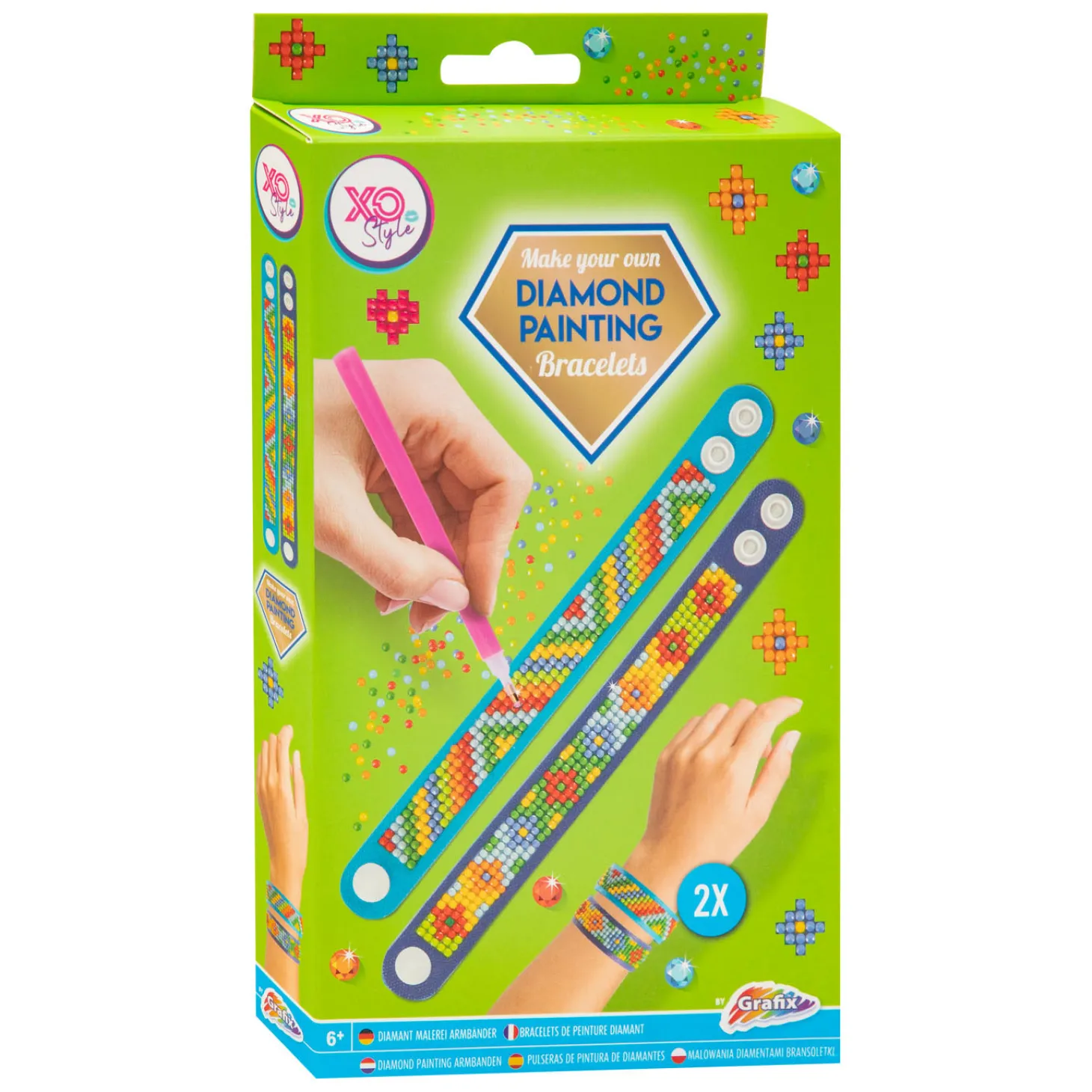 Diamond Painting Armbanden, 2st.