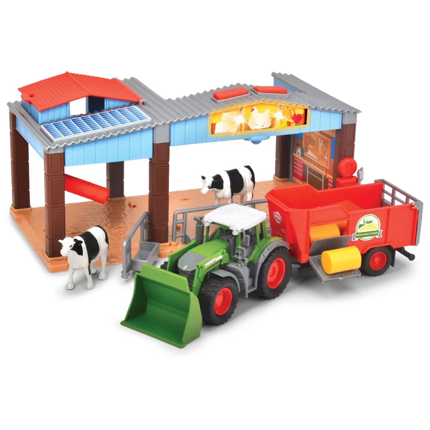 Dickie Boerderij en Fendt Tractor Speelset