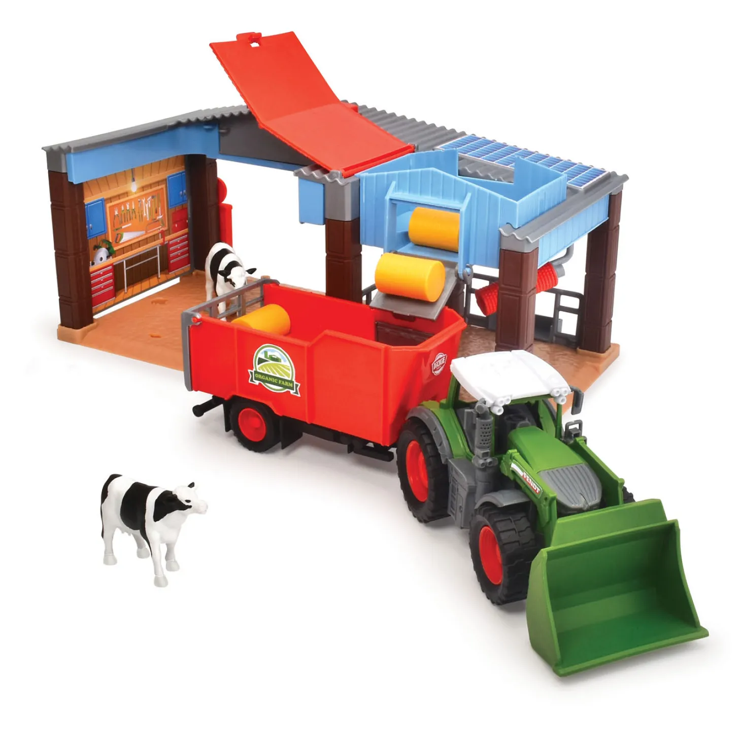 Dickie Boerderij en Fendt Tractor Speelset