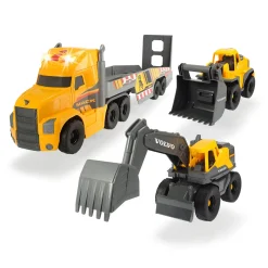 Dickie Mack/Volvo Transporter met Werkvoertuigen