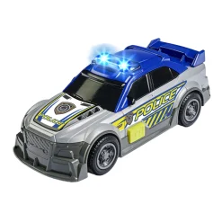 Dickie Politieauto Grijs met Licht en Geluid