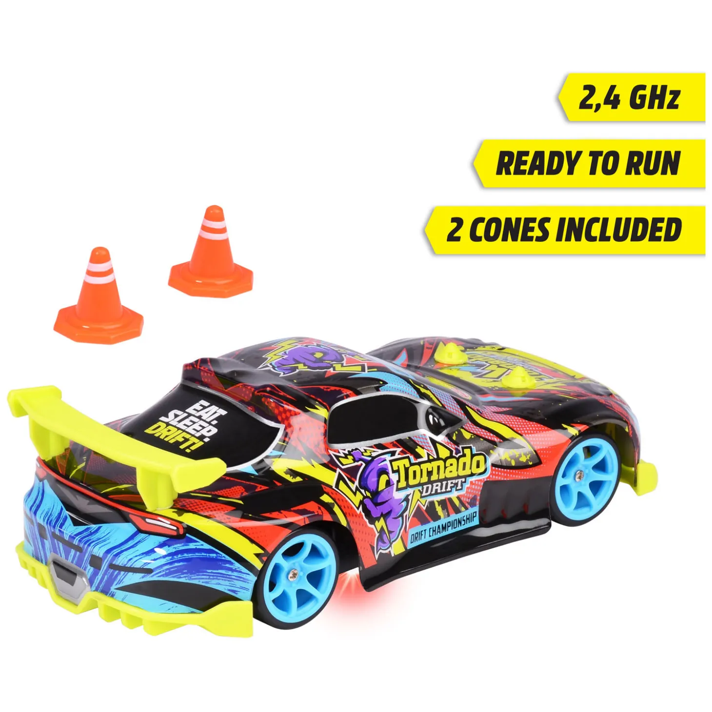 Dickie RC Bestuurbare Auto Tornado Drift RTR