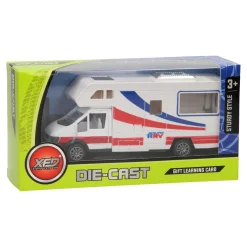 Die-cast Camper Wit