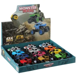 Die-Cast Pull Back Monstertruck