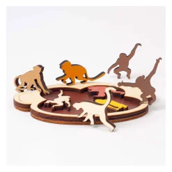 Dieren Monkey Madness Breinpuzzel