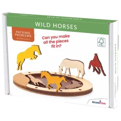 Dieren Wild Horses Breinpuzzel