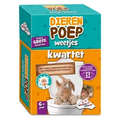 Dierenpoep Weetjes Kwartet