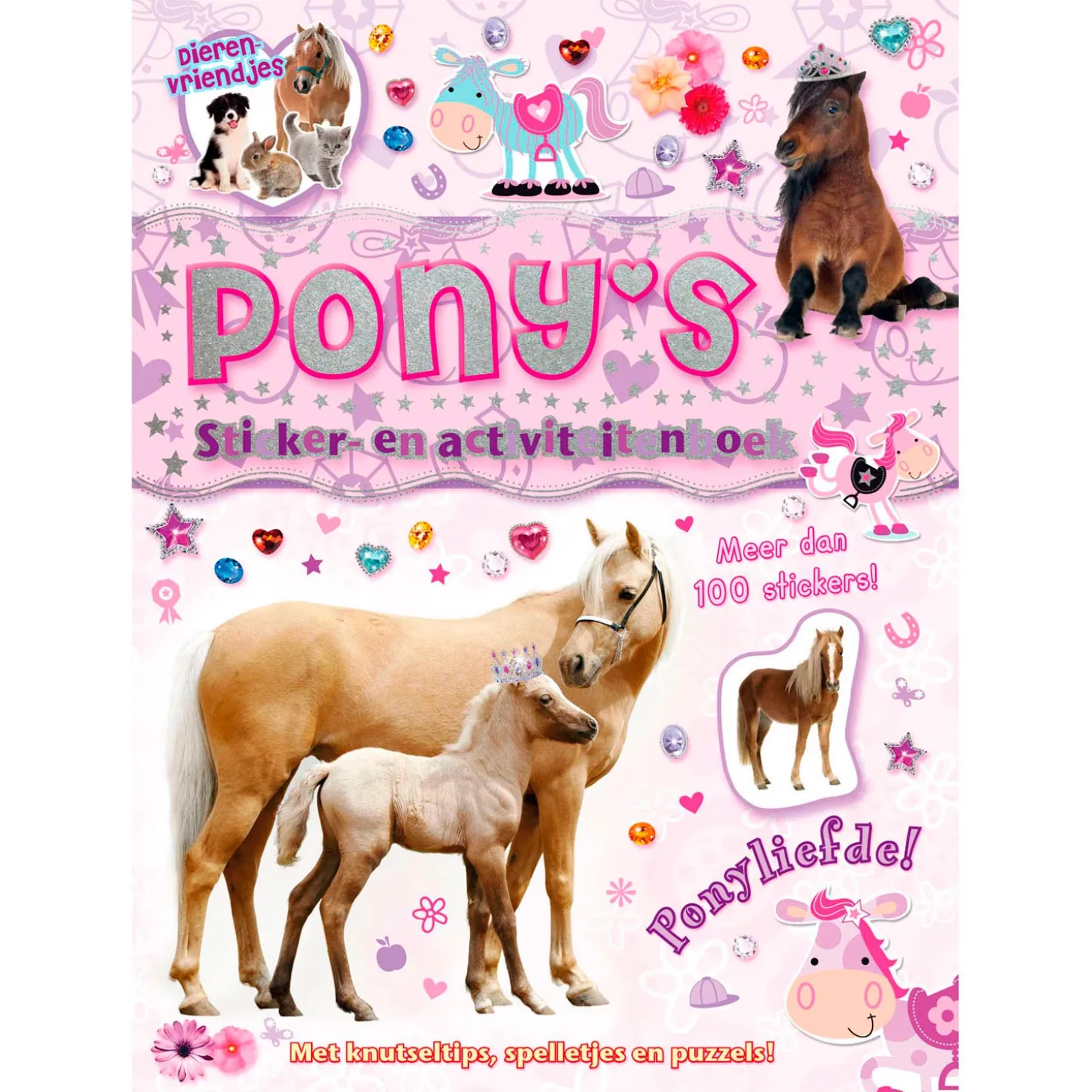Dierenvriendjes - Pony's Sticker- en Activiteitenboek