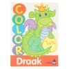 Dikke Lijnen Kleurboek Color - Draak