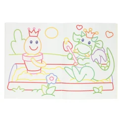 Dikke Lijnen Kleurboek Color - Draak