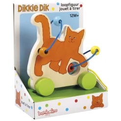 Dikkie Dik Houten Trekfiguur met Motoriekspiraal
