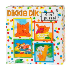 Dikkie Dik Puzzel, 4in1