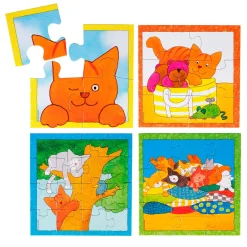 Dikkie Dik Puzzel, 4in1
