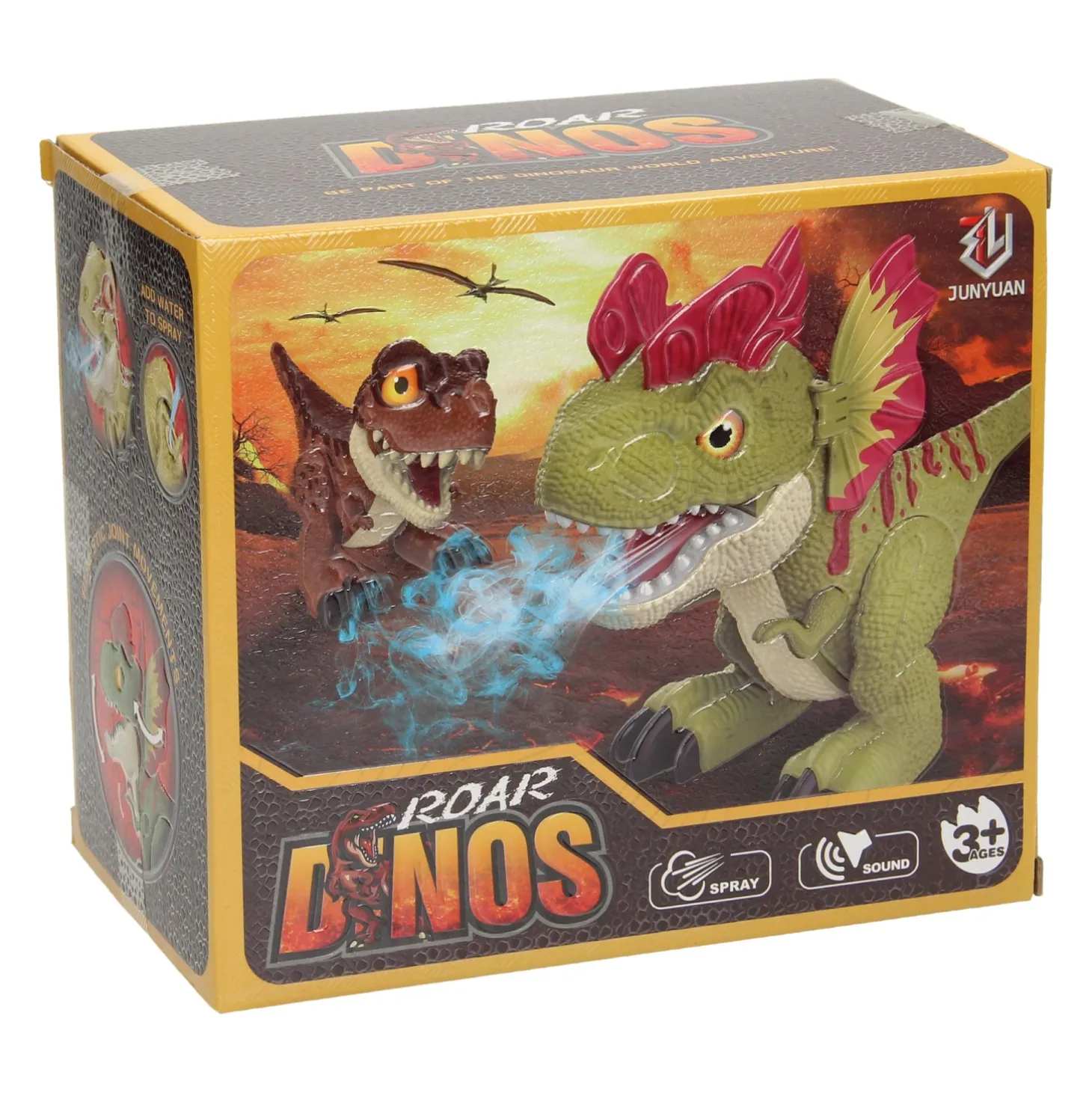 Dino met Geluid & Rookfunctie