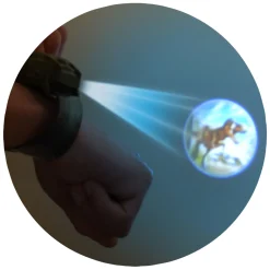 Dino Projectie Horloge, 24 afbeeldingen