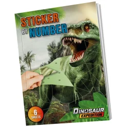Dino Stickeren op Nummer