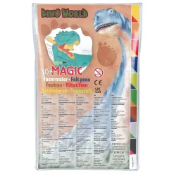 Dino World Duo Magische Dubbele Stiften, 10st.