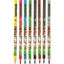 Dino World Kleurboek met Kleurpotloden