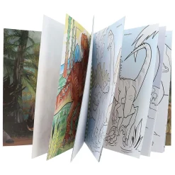 Dino World Kleurboek met Kleurpotloden
