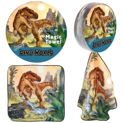Dino World Magic Towel
