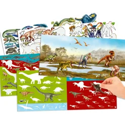 Dino World Sticker Fun