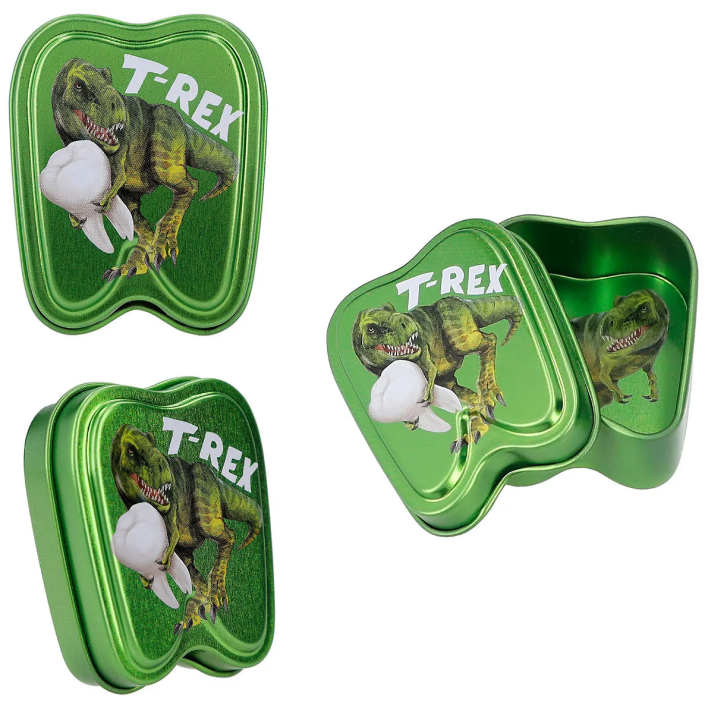 Dino World Tanden Blikje