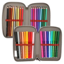 Dino World 3-Vaks Etui New World