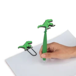 Dinosaurus Mega Paperclip met Pen