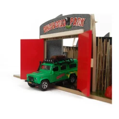 Dinoworld Houten Dinosaurus Park met Uitkijktoren Speelset