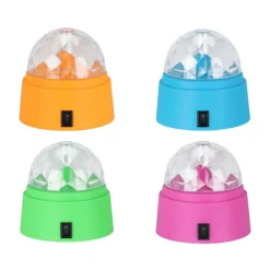 Discolamp met 6 Ledlampjes