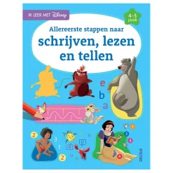 Disney Ik Leer met - Schrijven, Lezen en Tellen (4-5 j.)