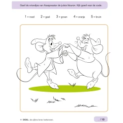 Disney Ik Leer met - Schrijven, Lezen en Tellen (4-5 j.)