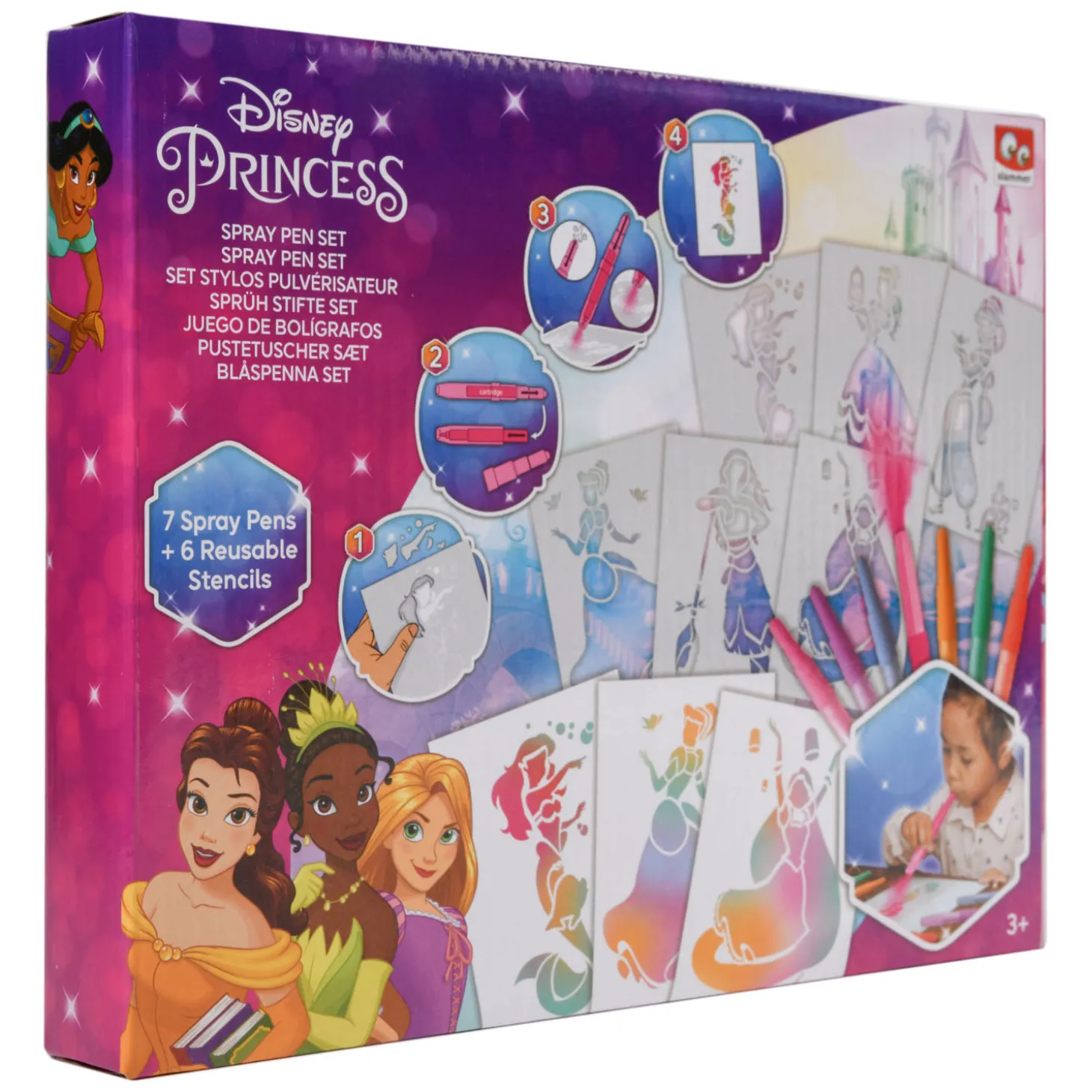 Disney Princess Blaaspennen Set