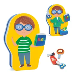 Djeco Aankleed Magneetspel Beroepen