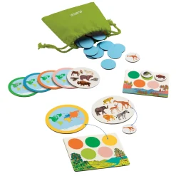 Djeco Animo Mondo Lotto Spel