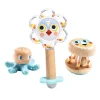 Djeco Baby Cadeausetje met Bijting en 2 Rammelaars