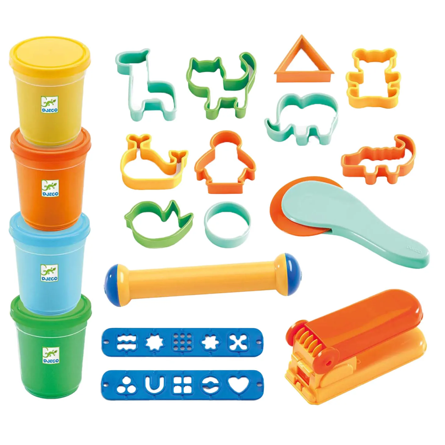 Djeco Boetseerklei Set - 21dlg.