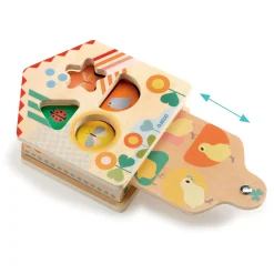 Djeco Cachaboom Houten Vormendoos, 5dlg.