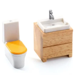 Djeco City House  Houten Poppenhuis incl. Meubels