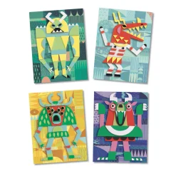 Djeco Collage Monsters