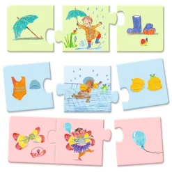 Djeco Combinatiepuzzel Gebeurtenissen van de Dag