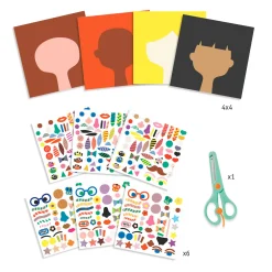 Djeco Creatief met Kapsels