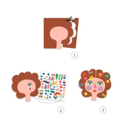 Djeco Creatief met Kapsels