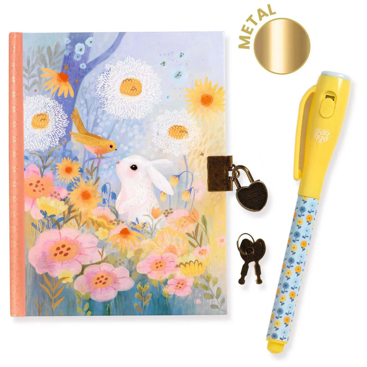 Djeco Dagboek met Slotje en Magische Pen Kendra