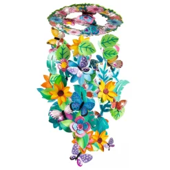 Djeco DIY - Bloemenmobiel incl 8 Kleuren Plakkaatverf