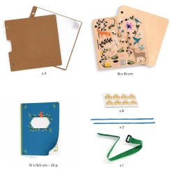 Djeco DIY - Knustelset Herbariumschrift