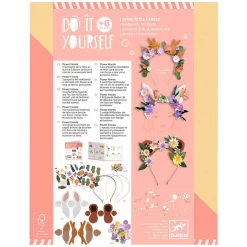 Djeco DIY - Knutselset Dierenhaarband - 3 Haarbanden