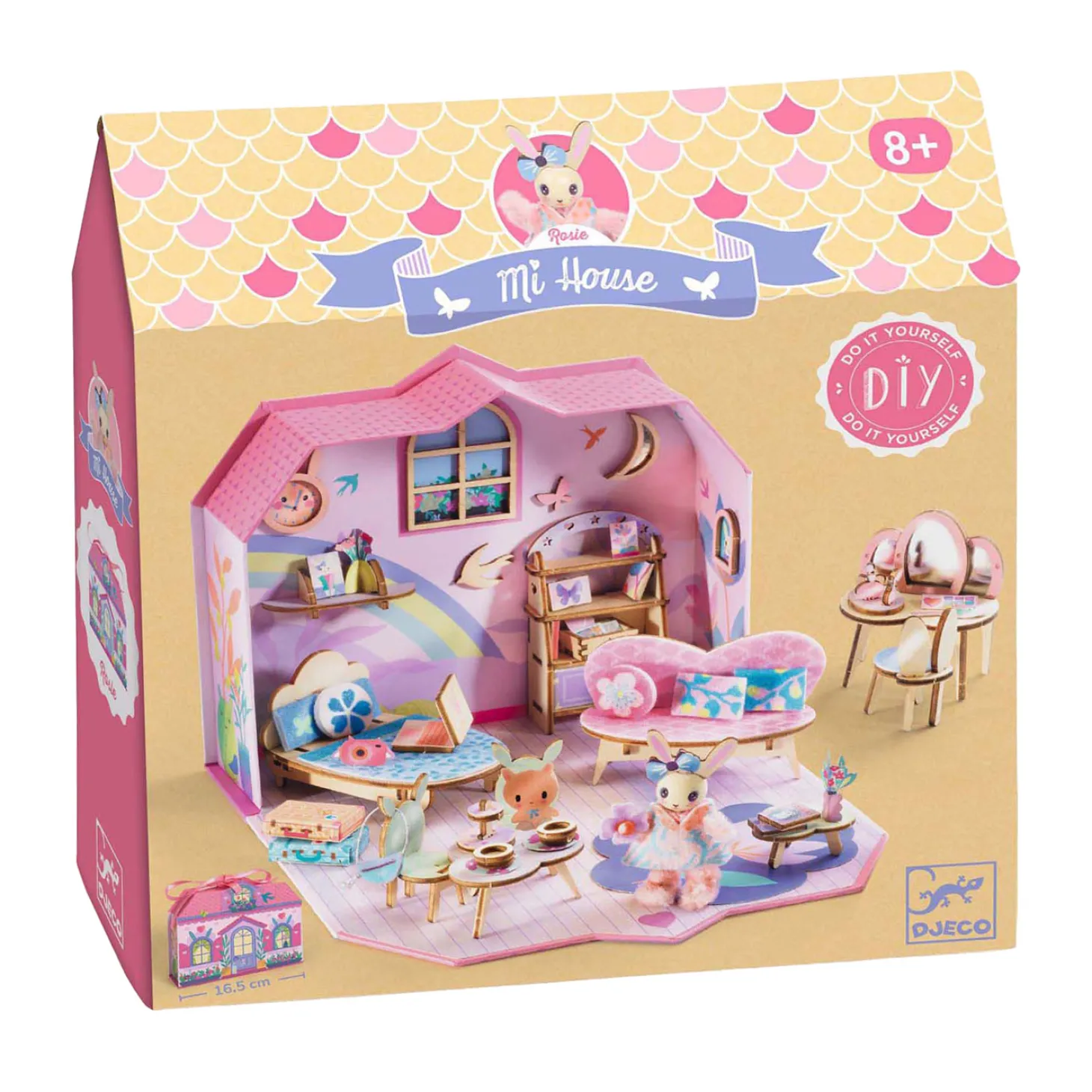 Djeco DIY - Knutselset Huisje Maken Rosie