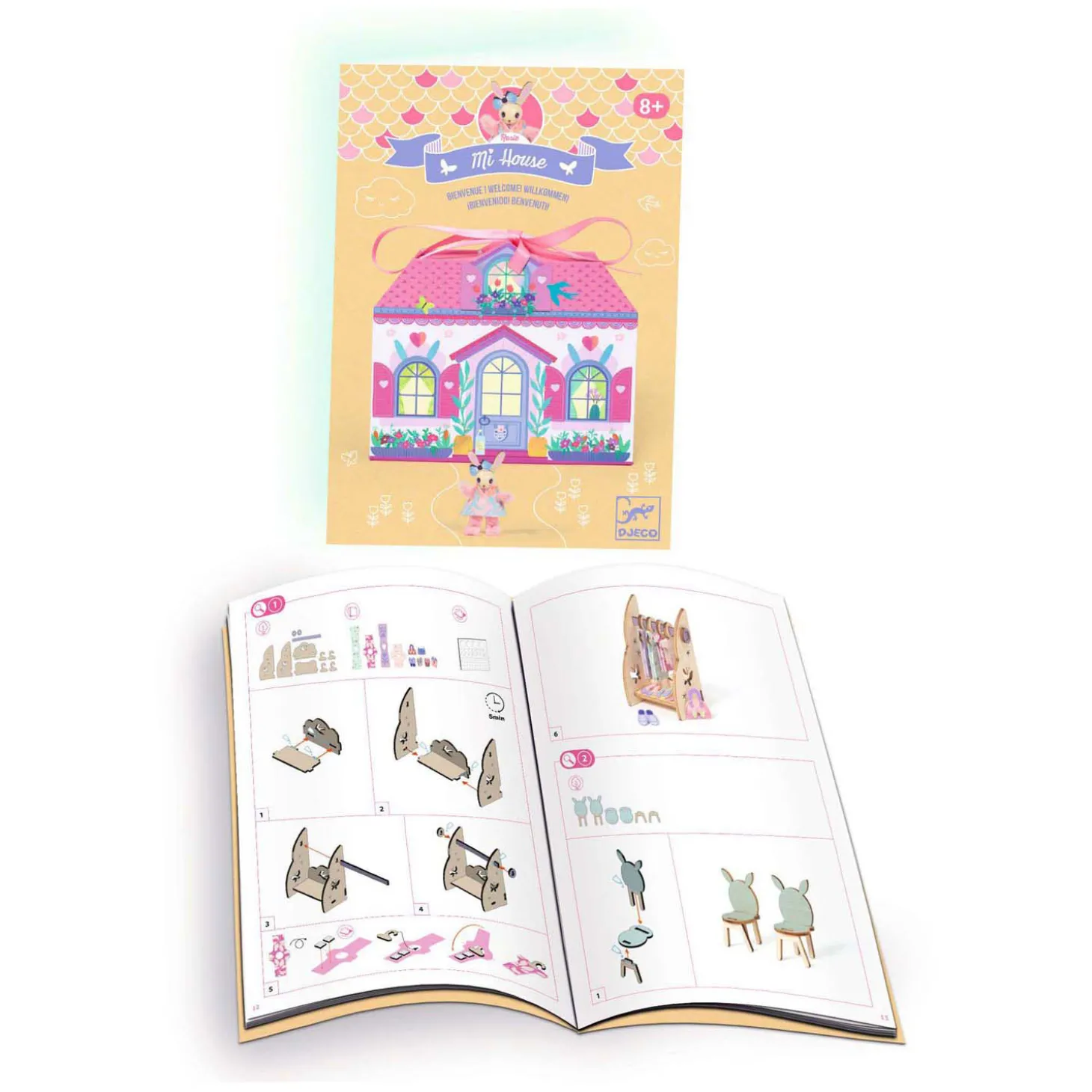 Djeco DIY - Knutselset Huisje Maken Rosie